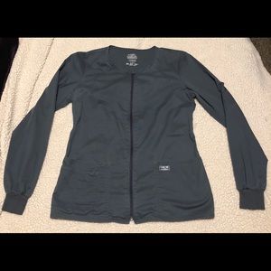 Pewter Women’s Warm Up Scrub Jacket